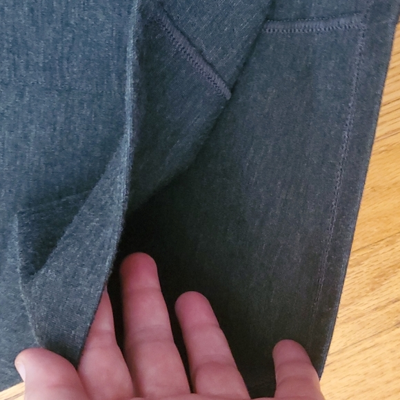 Dana Buchman charcoal gray midi length skirt - Picture 9 of 11